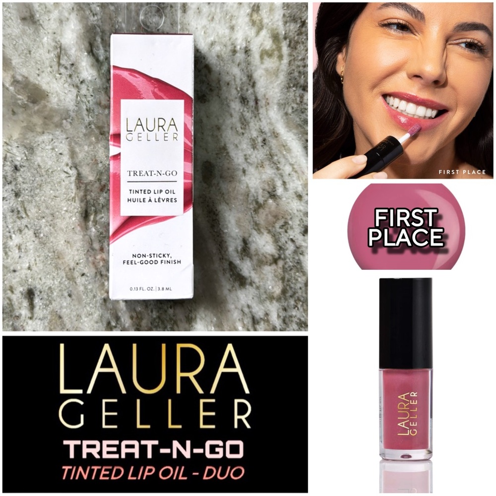 NIB - LAURA GELLER - TREAT-N-GO Tinted Lip Oil - FIRST PLACE